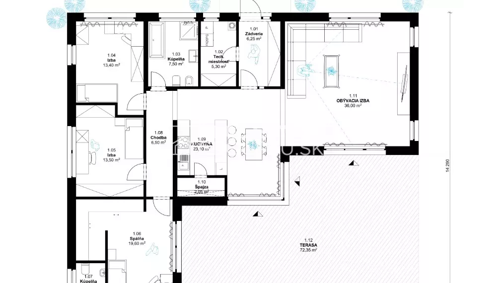 MODERNÝ BUNGALOV V LUKRATÍVNEJ ČASTI - BITAROVÁ