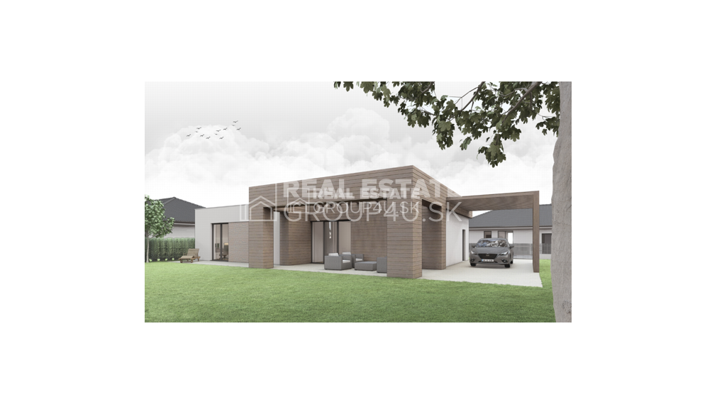 LUXUSNÝ MODERNÝ BUNGALOV  S POZEMKOM - BITAROVÁ