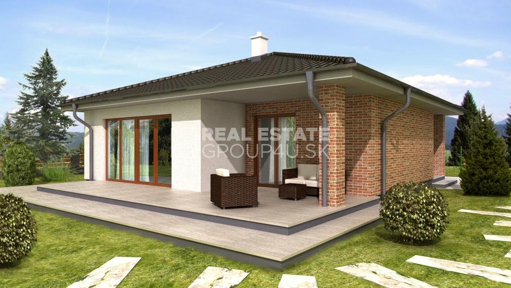 PREDAJ: POZEMOK S PRAKTICKÝM RODINNÝM DOMOM - PÚCHOV