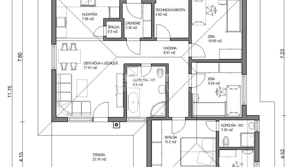 POZEMOK S OBĽÚBENÝM TYPOM RD - PÚCHOV