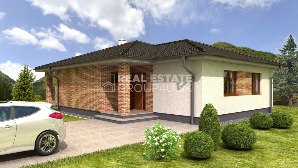 ROVINATÝ POZEMOK S PRAKTICKÝM RODINNÝM DOMOM - TRENČÍN
