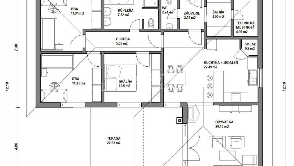 POZEMOK S RD V PEKNOM PROSTREDÍ - POV. BYSTRICA - od 194 000.-€