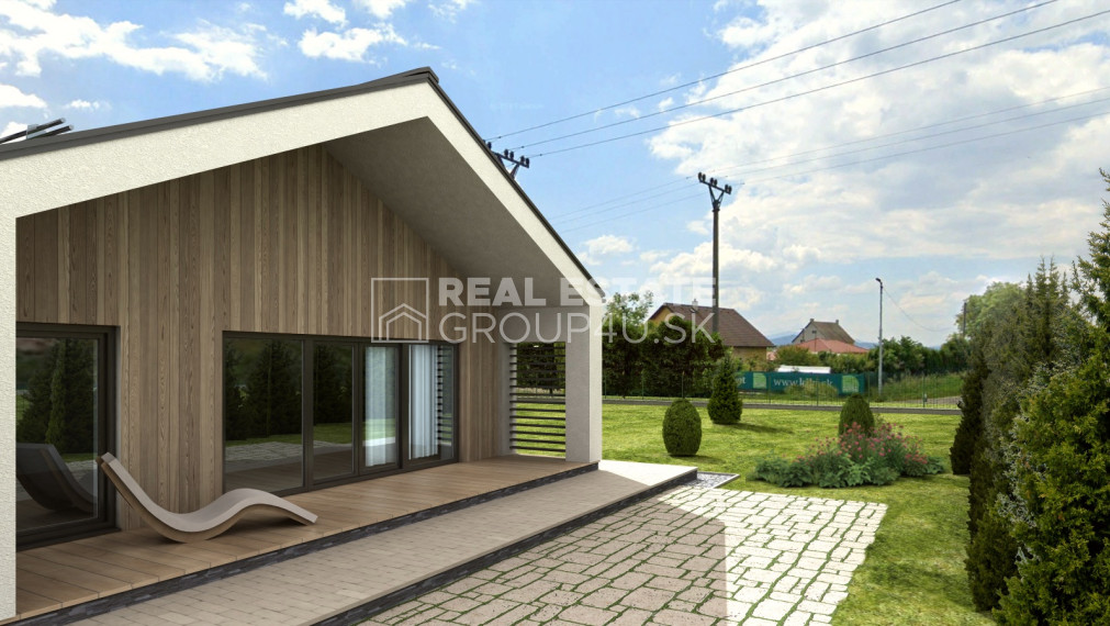 BULGALOV NA SLNEČNOM ROVINATOM POZEMKU - SLAVNICA