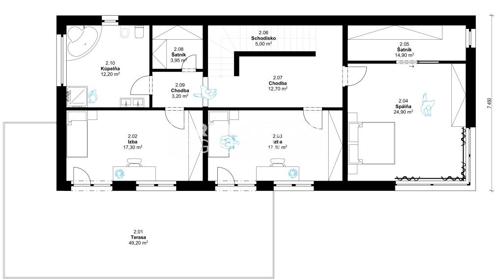LUKRATÍVNY POZEMOK S MODERNÝM DOMOM NA KĽÚČ A STAVEBNÝM POVOLENÍM