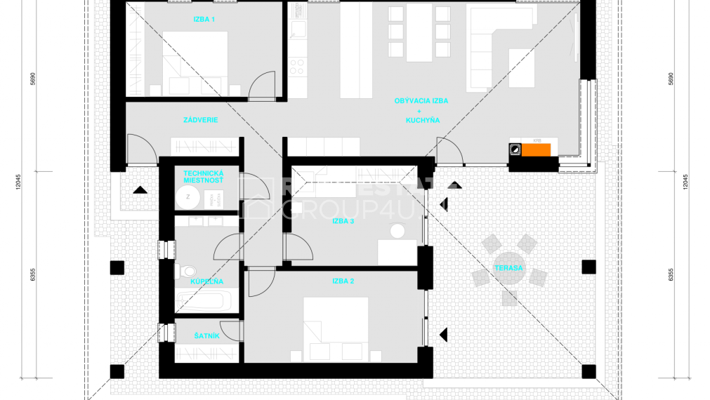 STAVEBNÝ POZEMOK S VÝSTAVBOU BUNGALOVU - ŽILINSKÁ LEHOTA