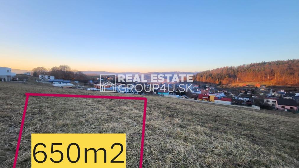 STAVEBNÝ POZEMOK S VÝSTAVBOU BUNGALOVU - ŽILINSKÁ LEHOTA