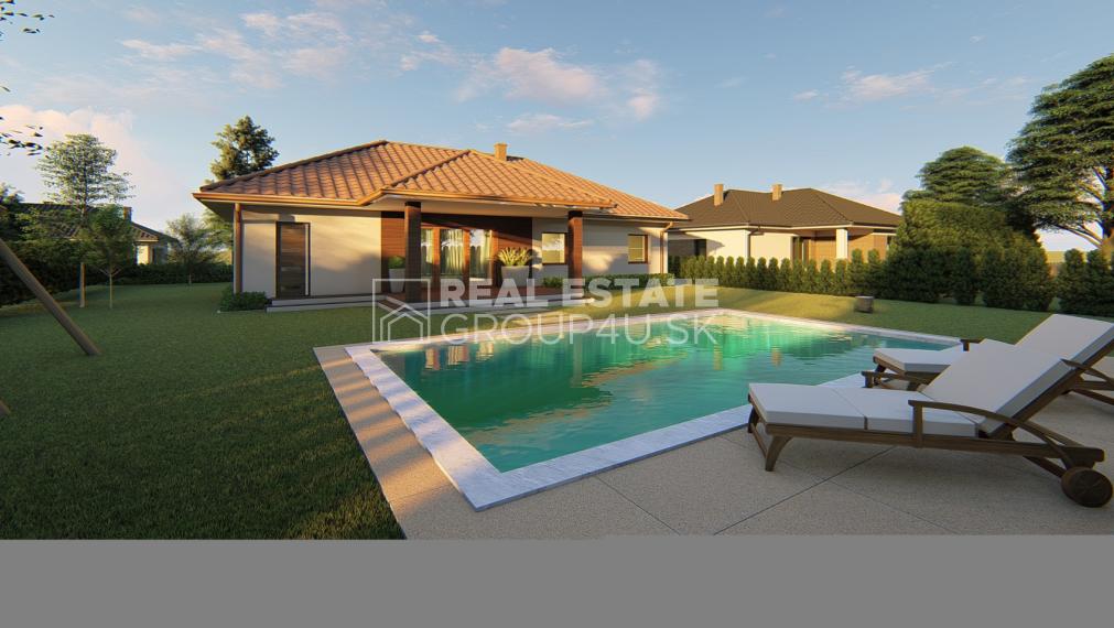 LUKRATÍVNY POZEMOK S KRÁSNYM VÝHĽADOM MODERNÝ 5-IZ. BUNGALOV - BITAROVÁ