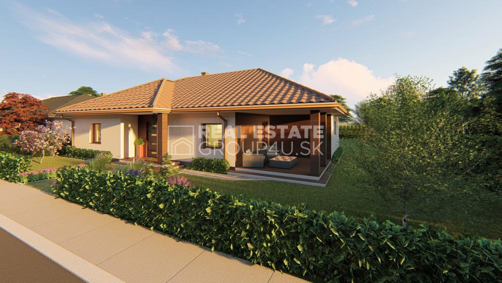 LUKRATÍVNY POZEMOK S KRÁSNYM VÝHĽADOM MODERNÝ 5-IZ. BUNGALOV - BITAROVÁ