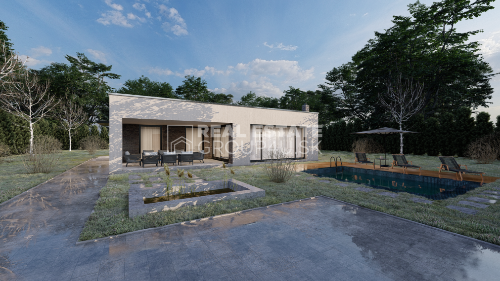 BUNGALOV - 5 izieb, čistý dizajn, komfortné bývanie