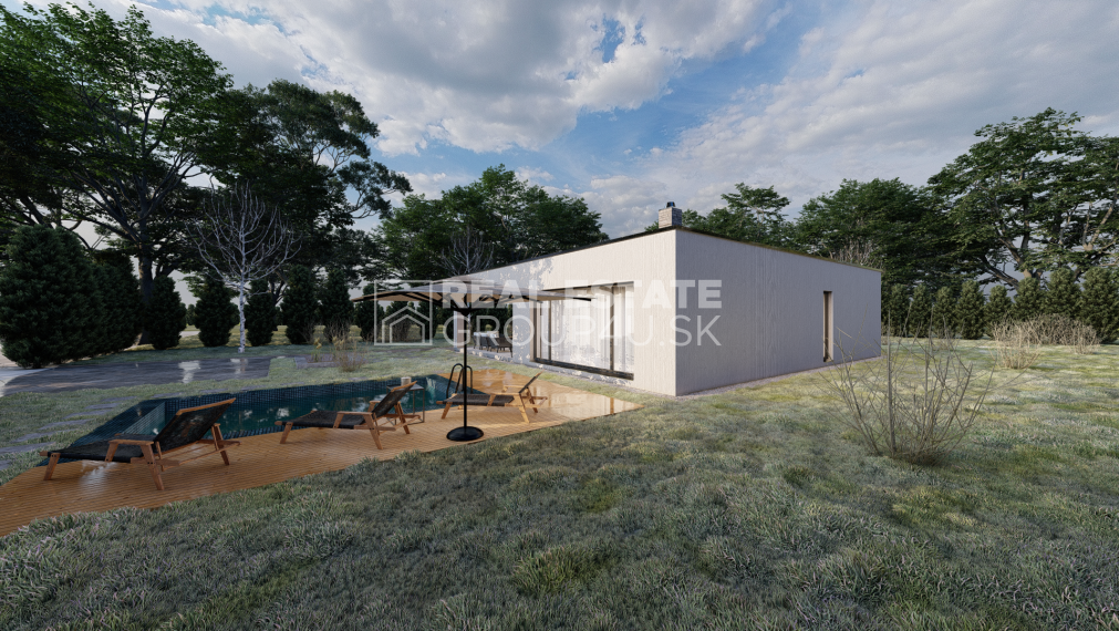 MODERNÝ 5 IZBOVÝ BUNGALOV - HOLODOM 239 750,-€