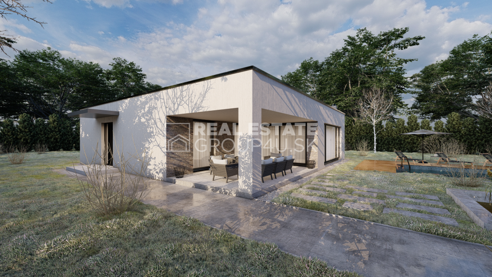 MODERNÝ 5 IZBOVÝ BUNGALOV - HOLODOM 239 750,-€