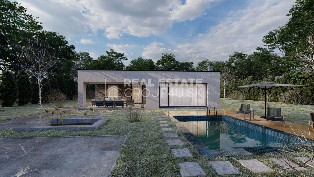 MODERNÝ 5 IZBOVÝ BUNGALOV - HOLODOM 239 750,-€