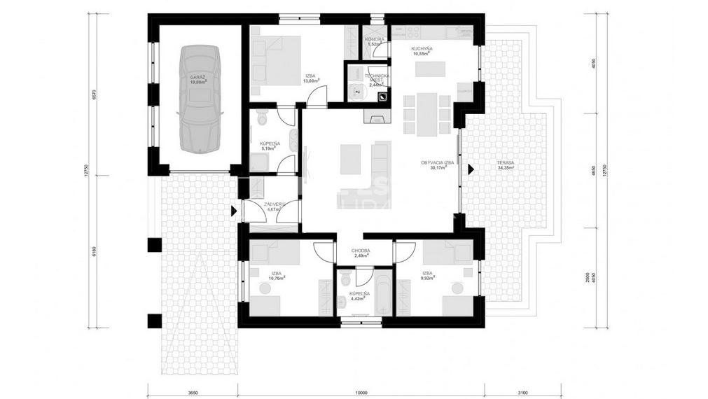 POZEMOK NA SAMOTE S VÝSTAVBOU RD NA KĽÚČ- VEĽKÉ ROVNÉ