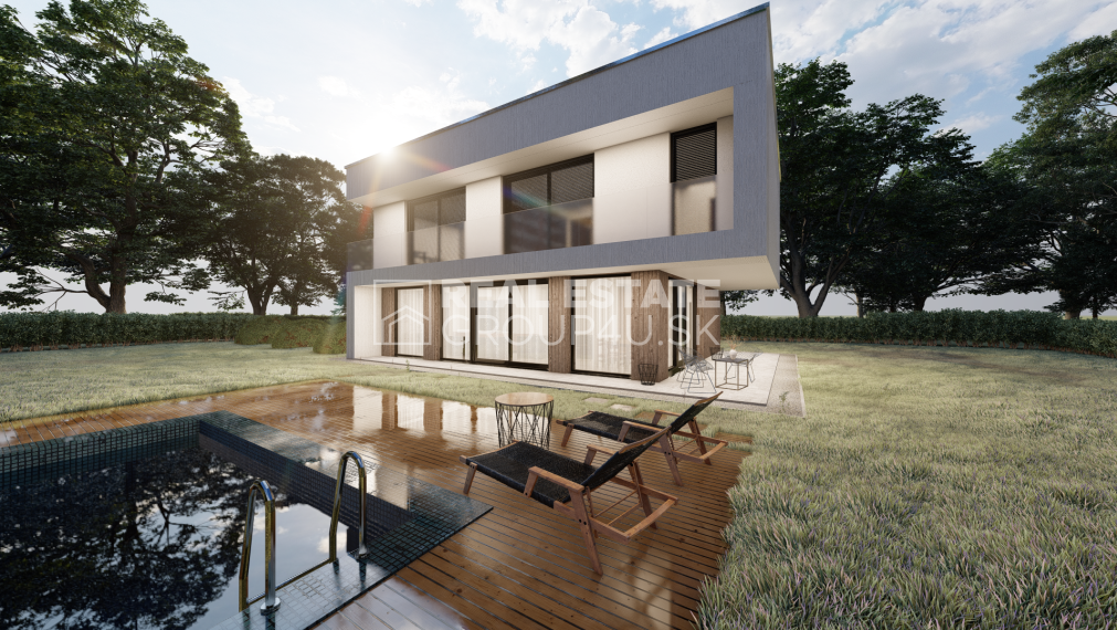 KOMFORTNÝ RODINNÝ DOM - MODERNÝ DIZAJN