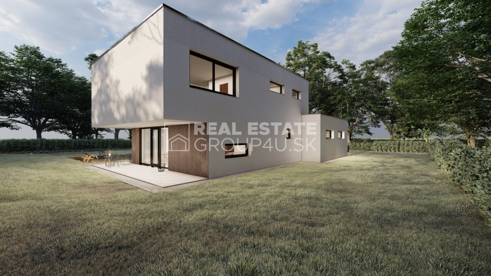 KOMFORTNÝ RODINNÝ DOM - MODERNÝ DIZAJN