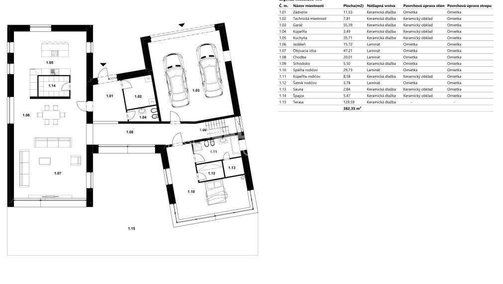 ŠPIČKOVÁ  VILA pre moderný životný štýl.