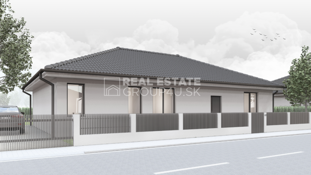 JASENICA: Pozemok s účelne riešeným RD - veľkorysý priestor za rozumnú cenu