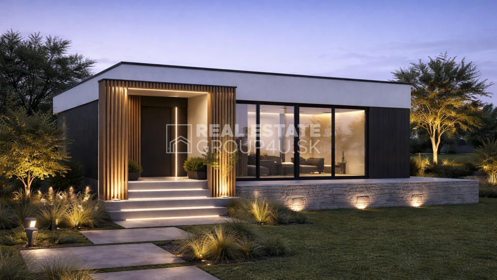 MODERNÝ BUNGALOV NA KĽÚČ S POZEMKOM - OVČIARSKO