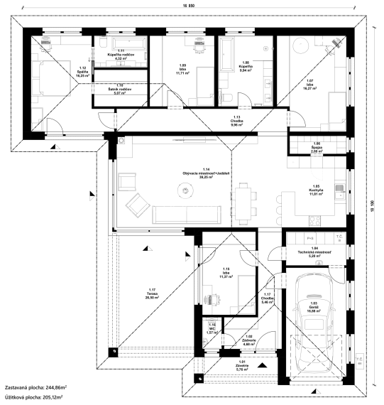 5 IZ BUNGALOV S PREKRYTOU TERASOU - architektúra, ktorá definuje štýl