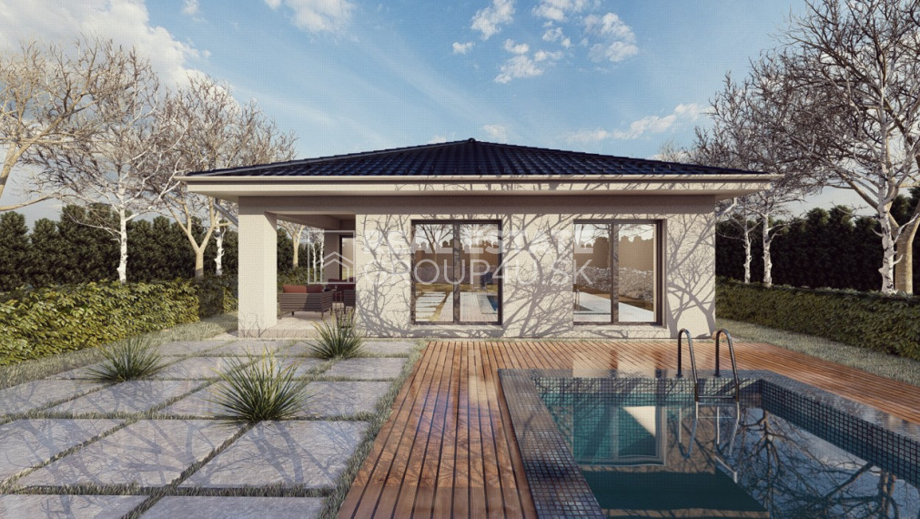 ŠTÝLOVÝ 4 IZBOVÝ BUNGALOV - Komfort na jednej úrovni