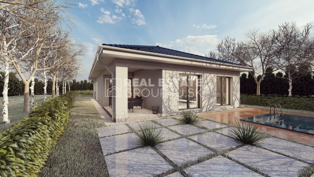 ŠTÝLOVÝ 4 IZBOVÝ BUNGALOV - Komfort na jednej úrovni