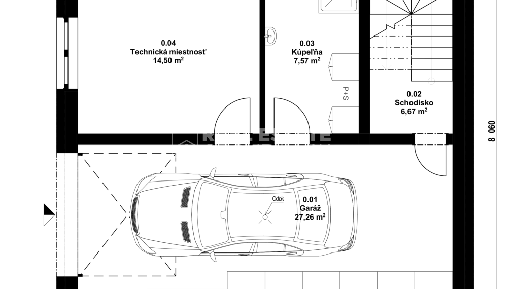 4 IZBOVÝ BUNGALOV DO SVAHU - praktické riešenie svahu