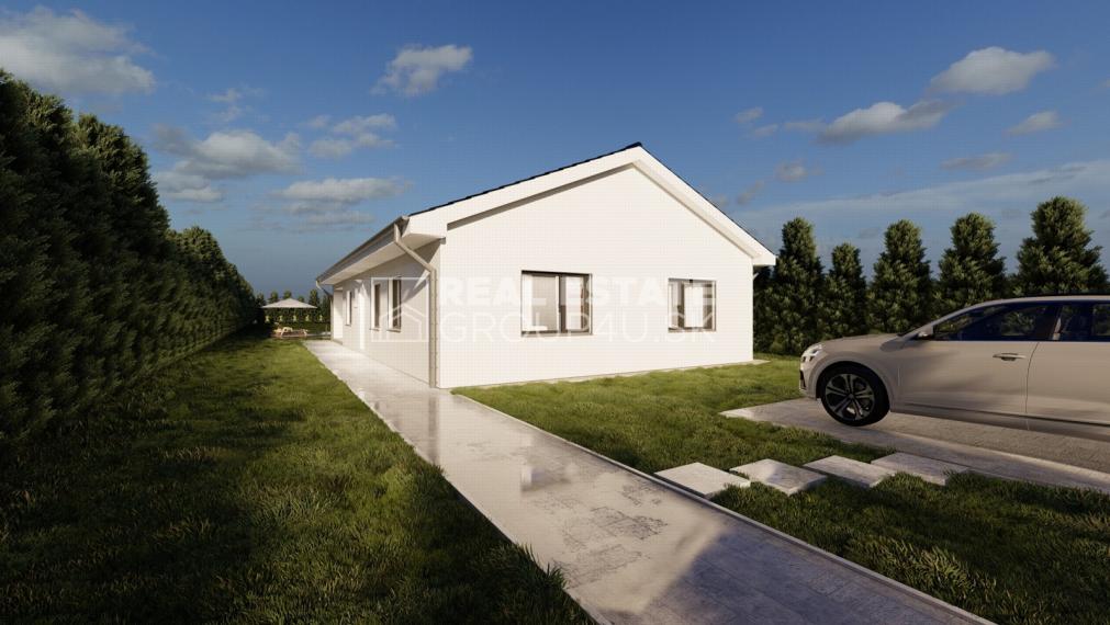 BUNGALOV 5 IZBOVÝ s terasou navrhnutý pre kvalitu a súkromie.