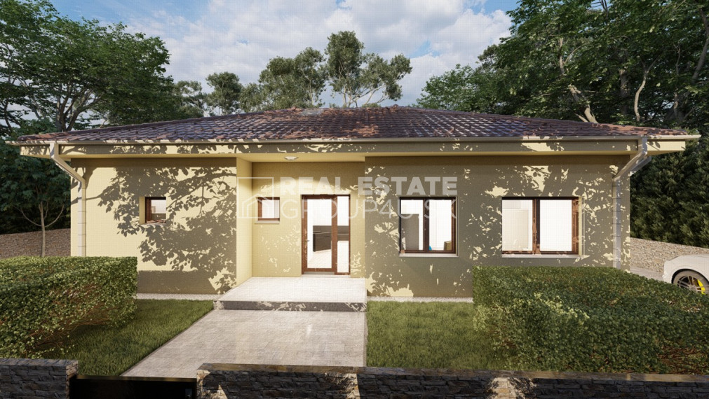 BUNGALOV 5 IZBOVÝ s ateliérom v podkroví. Architektúra, ktorá nestarne.
