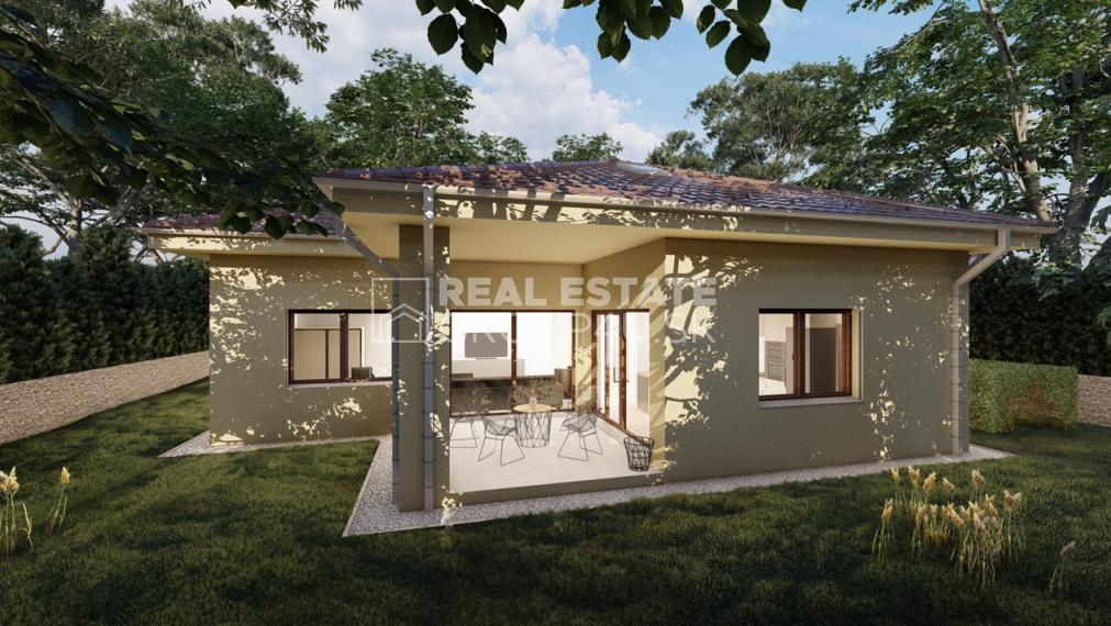 BUNGALOV 5 IZBOVÝ s ateliérom v podkroví. Architektúra, ktorá nestarne.