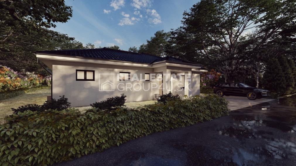 4 IZ BUNGALOV - VEĽKORYSÝ PRIESTOR. Pohodlie pre celú rodinu.