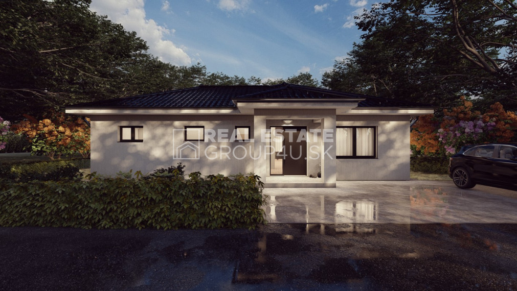 4 izbový BUNGALOV S TERASOU - Dom plný svetla a pohody