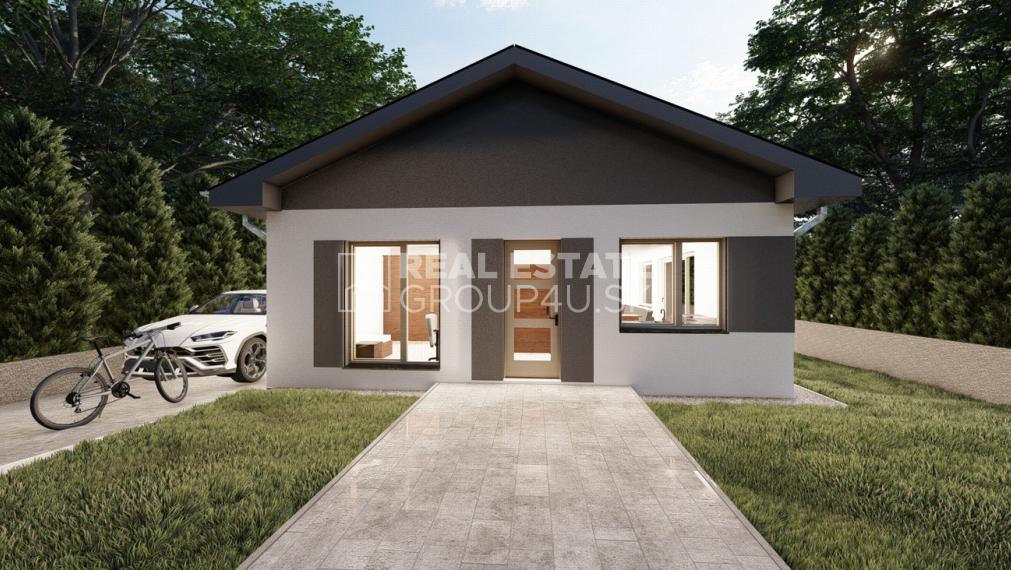 4 IZ BUNGALOV - premyslený priestor bez rušivých prvkov.