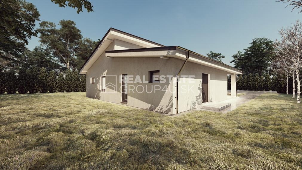 BUNGALOV S TERASOU 4 IZBOVÝ - Svetlý a vzdušný interiér