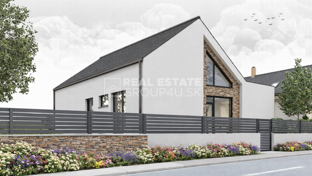 LUXUSNÝ BUNGALOV  NA KĽÚČ S POZEMKOM - BITAROVÁ