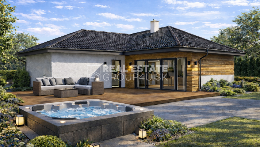 4 IZ BUNGALOV S ATRAKTÍVNYM DIZAJNOM