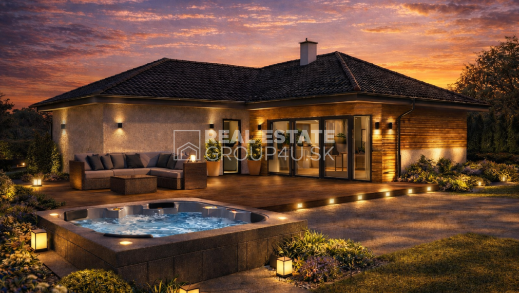 4 IZ BUNGALOV S ATRAKTÍVNYM DIZAJNOM