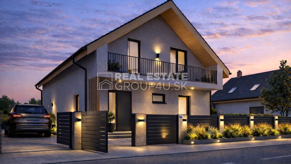 POSCHODOVÝ DOM - viac priestoru, viac pohodlia