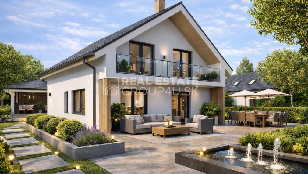 POSCHODOVÝ DOM - viac priestoru, viac pohodlia