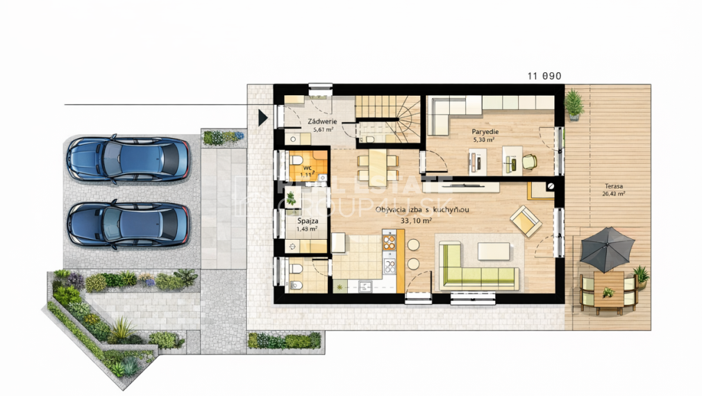 POSCHODOVÝ DOM - viac priestoru, viac pohodlia