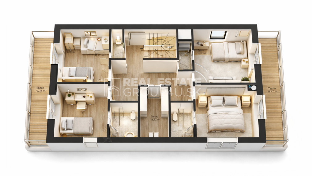 POSCHODOVÝ DOM - viac priestoru, viac pohodlia