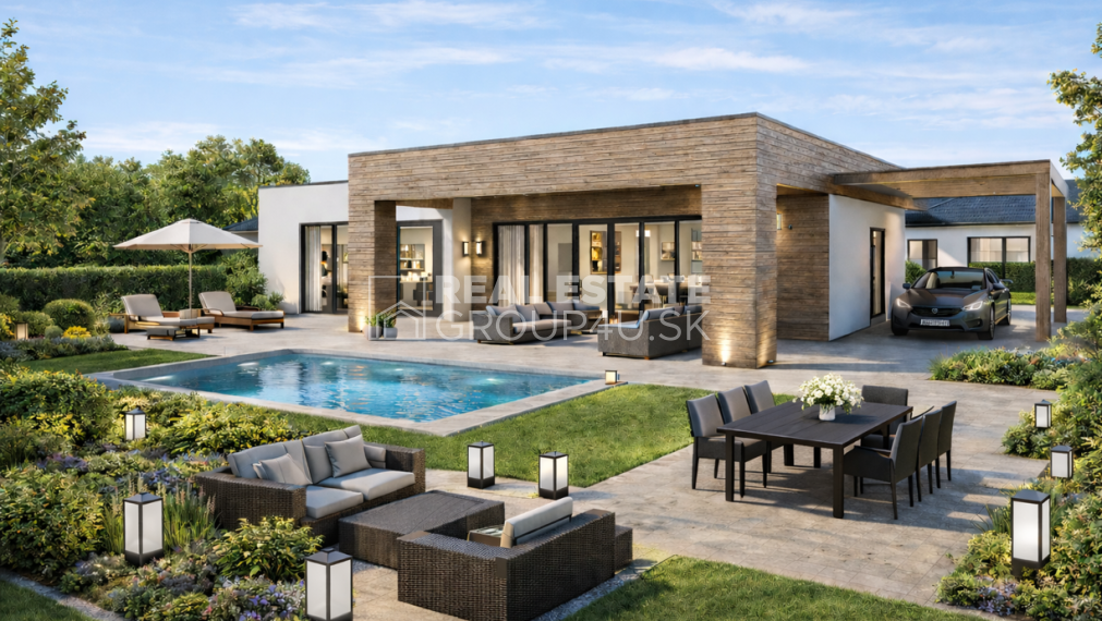 BUNGALOV pre tých, ktorí chcú viac než len priemerný domov.