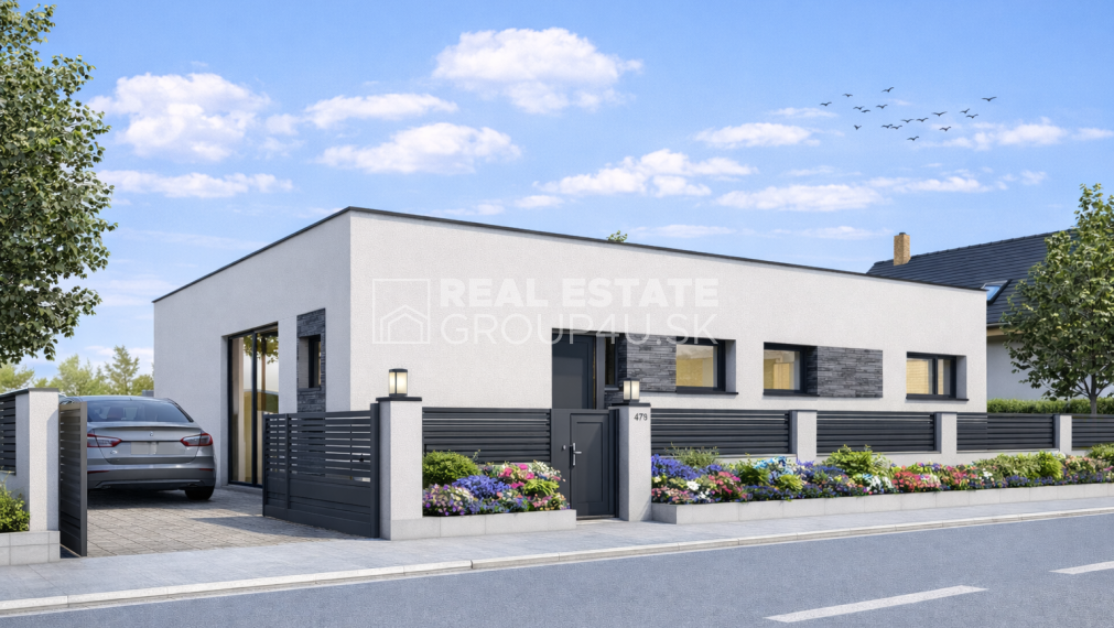 PREDAJ:  MODERNÝ RD S POZEMKOM - TRENČÍN