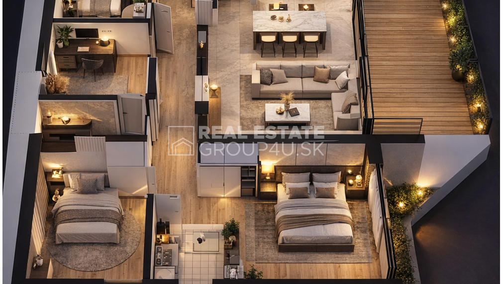 RODINNÝ DOM, ktorý má všetko. Priestor, svetlo, štýl – presne takto sa býva moderne.