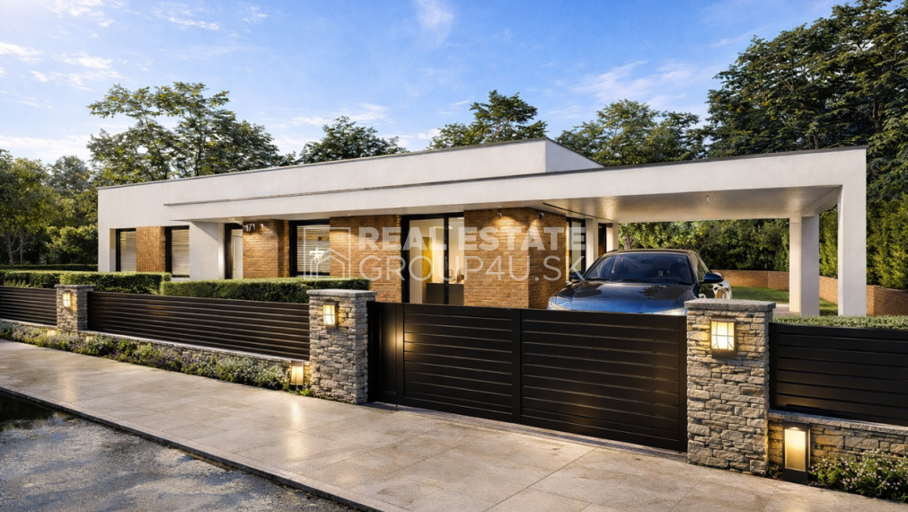 4 IZBOVÝ RODINNÝ DOM - MODERNÝ BUNGALOV 138 990,-€