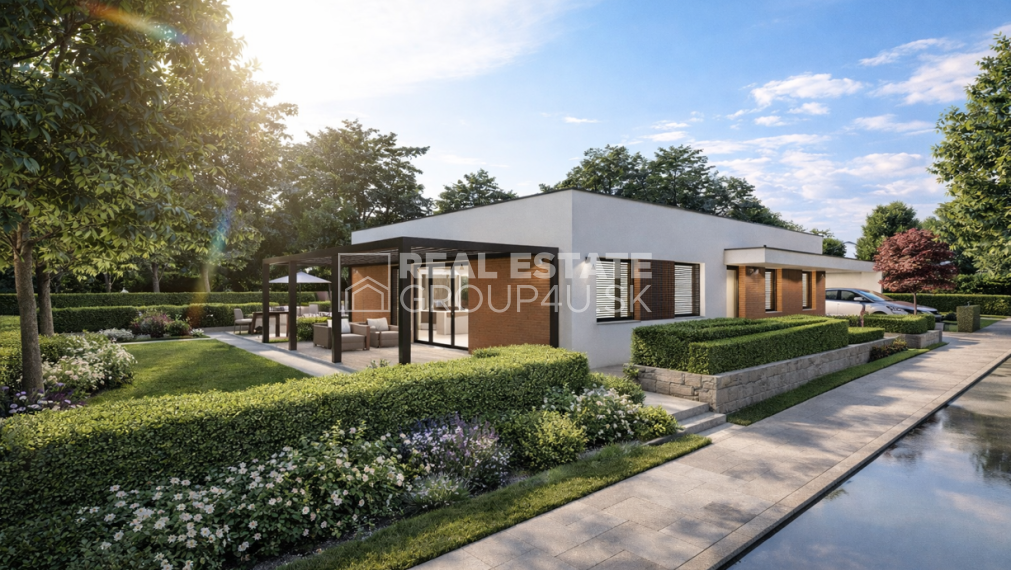 4 IZBOVÝ RODINNÝ DOM - MODERNÝ BUNGALOV 138 990,-€
