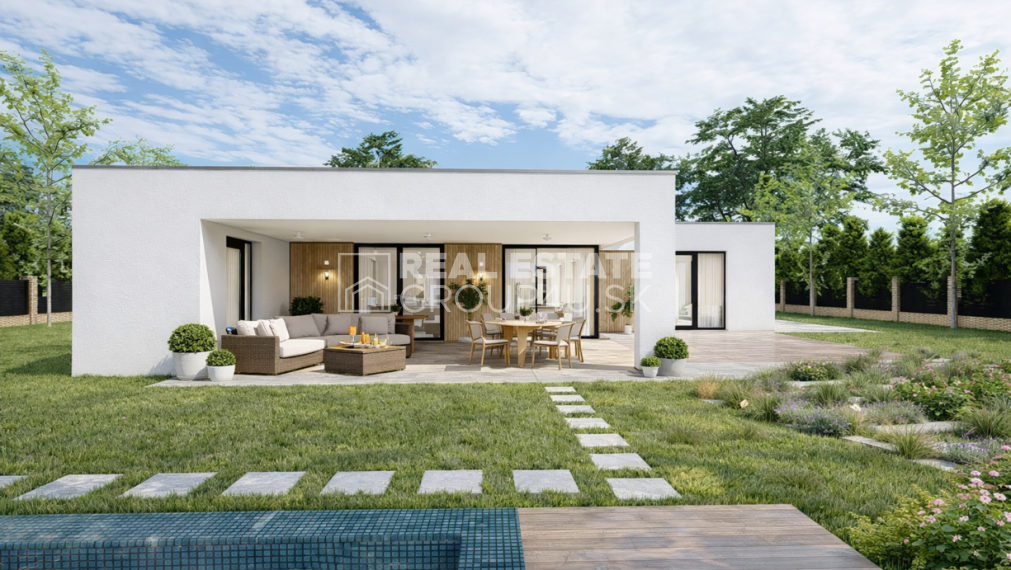 KOMPAKTNÝ BUNGALOV S VEĽKOU TERASOU 202 800,-€