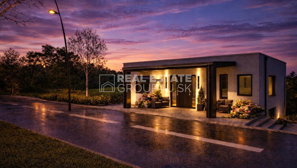 BÝVANIE NA HLINÁCH - MODERNÉ DOMY V TOP LOKALITE - UŽ LEN 4 VOĽNÉ