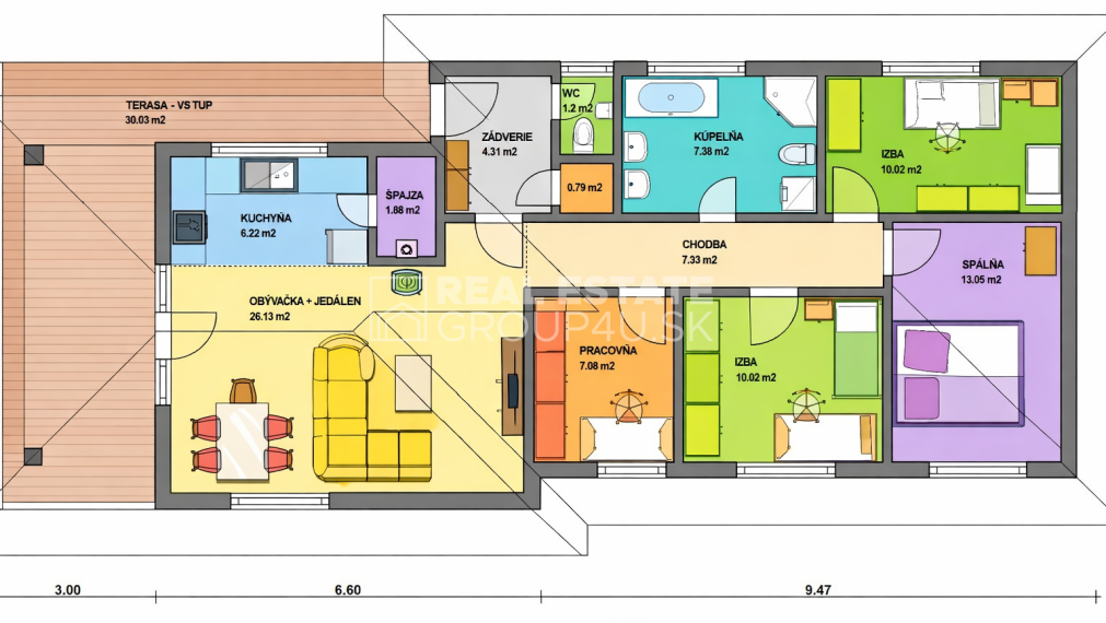 RODINNÝ DOM S PEKNÝMI VÝHĽADMI - MILOCHOV
