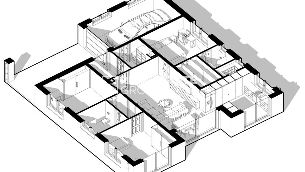 PREDAJ: Pozemok s moderným a praktickým RD - BELUŠA