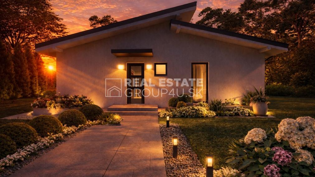 NOVOSTAVBA - 4IZ BUNGALOV V POVAŽSKEJ BYSTRICI S VÝHĽADOM NA HRAD